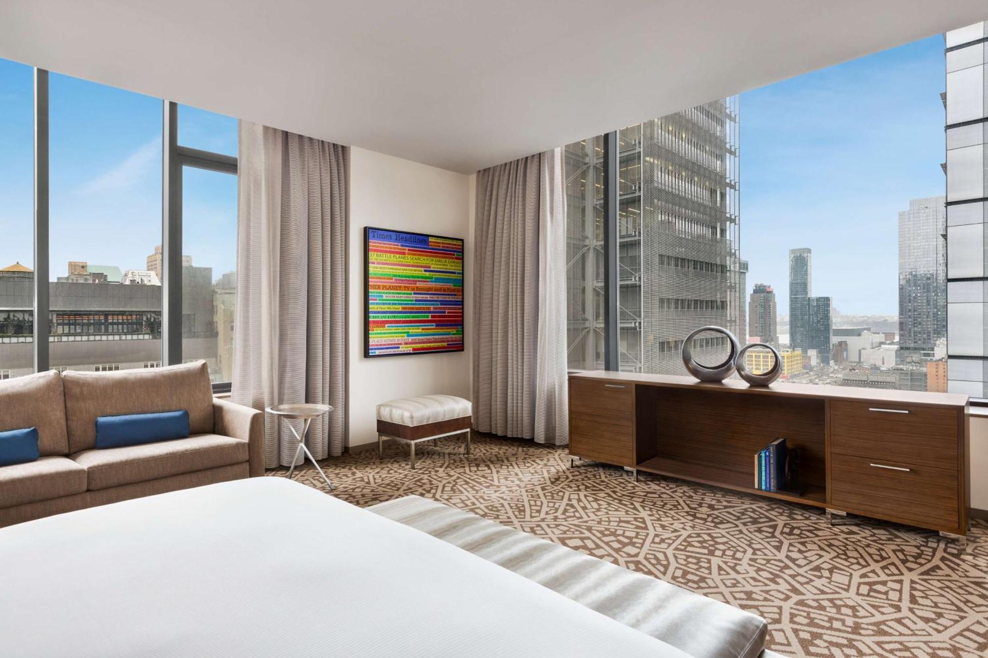Hotel Hilton New York Times Square Exterior foto